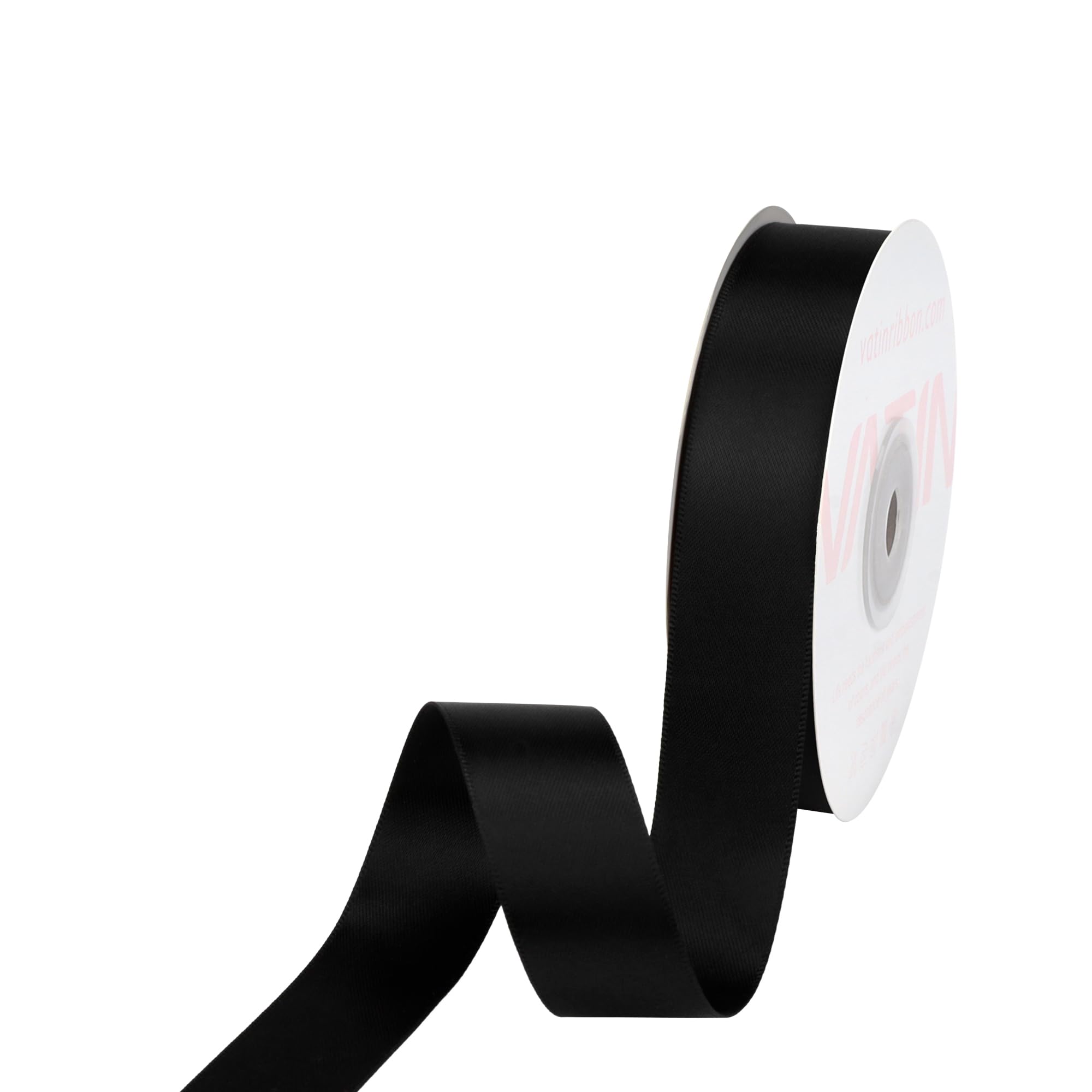 VATIN 100mm Wide Double Faced Polyester Deep Navy Blue Satin Ribbon- 4.5 Metre/Spool, Perfect for Chair Sash, Making Bow, Sewing and Wedding Bouquet — view 21
