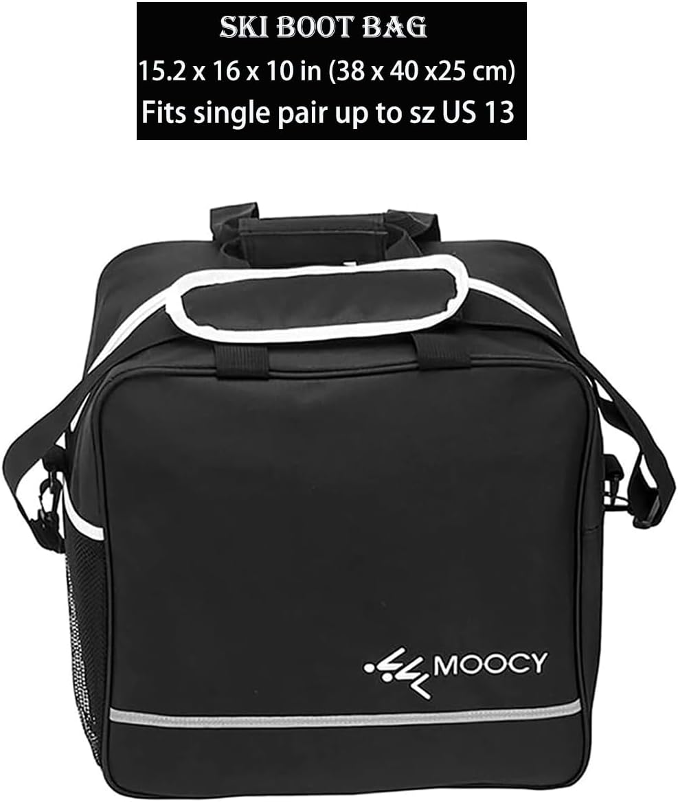 Snowboard Boot Bag,Universal Ski Boot Bag,Ski Bag for Boots and Helmet,Ski Boot Storage Bag for Ski & Snowboard Boots, Men,Women and Youth