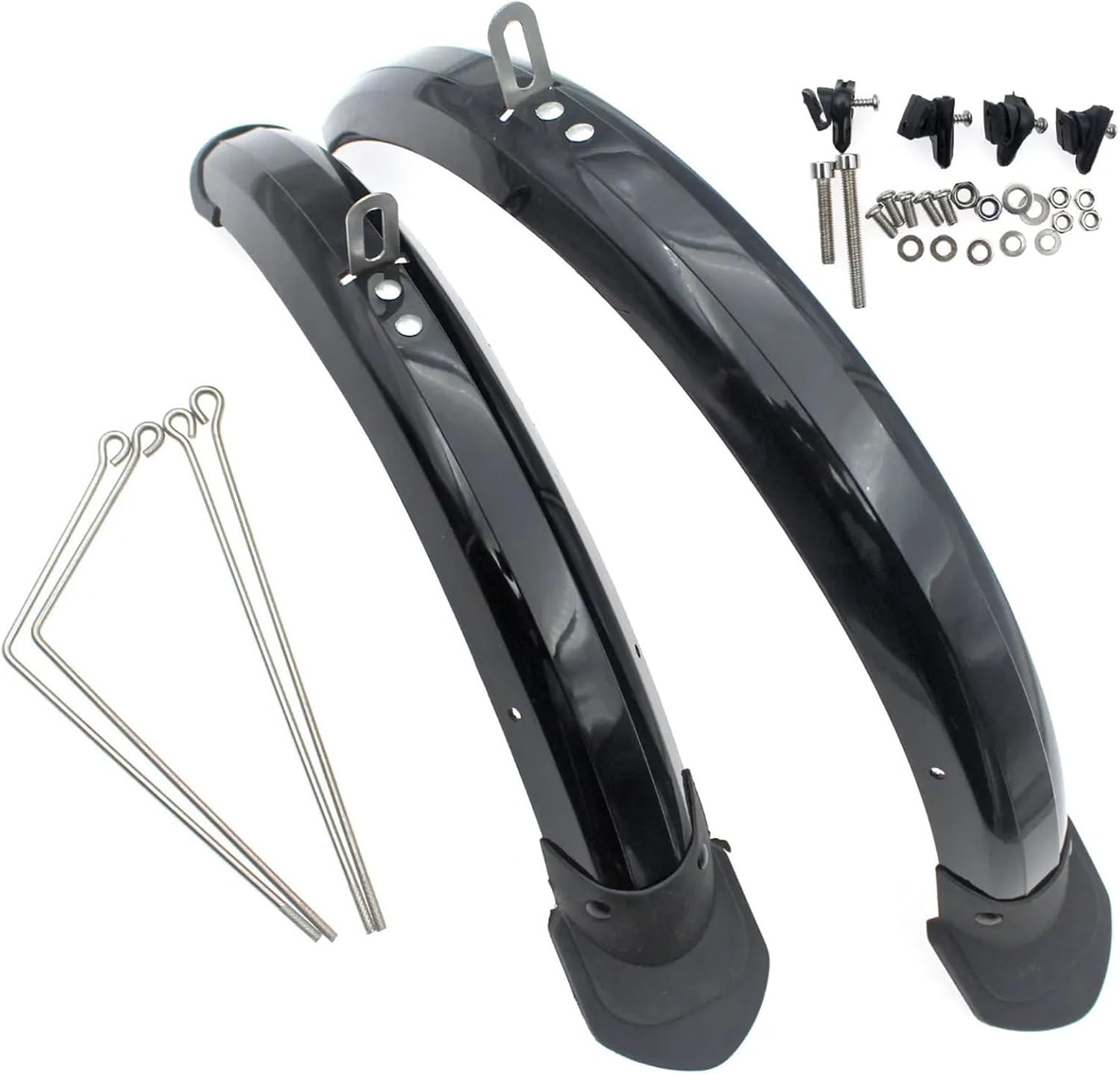 Mudguard 14 16 Inch Folding Bicycle Mudguard for V Brake Disc Bike Fender Front Rear Mud Guard Wing