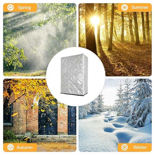 Housse de chauffe-eau extérieur imperméable et robuste en tissu anti-UV