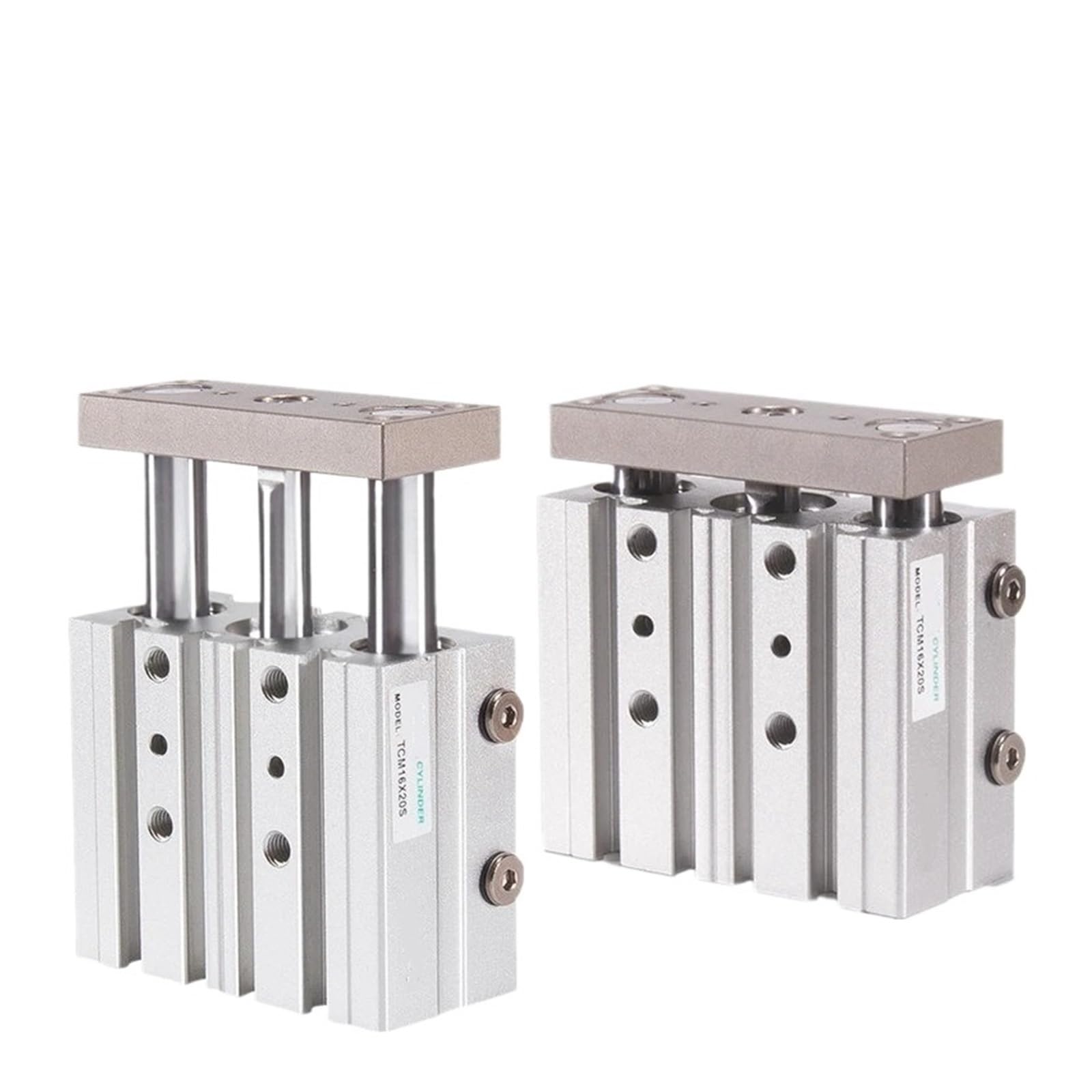 Cylindre à trois axes L16X75S pour stopper les erreurs d'alignement mécanique sur convoyeur