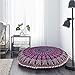 Mandala Puf Poszewka hipisowska Podłoga Poszewka na poduszkę Różowa Mandala Poduszka Okrągła Sypialnia Różowa Poszewka na poduszkę 81 cm Okrągła Pufa Poszewka na Siedzenie Indyjskie Boho Poszewka Pościel Wystrój Domu Hippy Dekoracja I