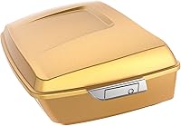 Vista 67 de Harley Tour Pack, equipaje desmontable Razor Tour Pack Maleta para Harley Touring Street Glide, Electra Glide, Road King, Road Glide Special Azul