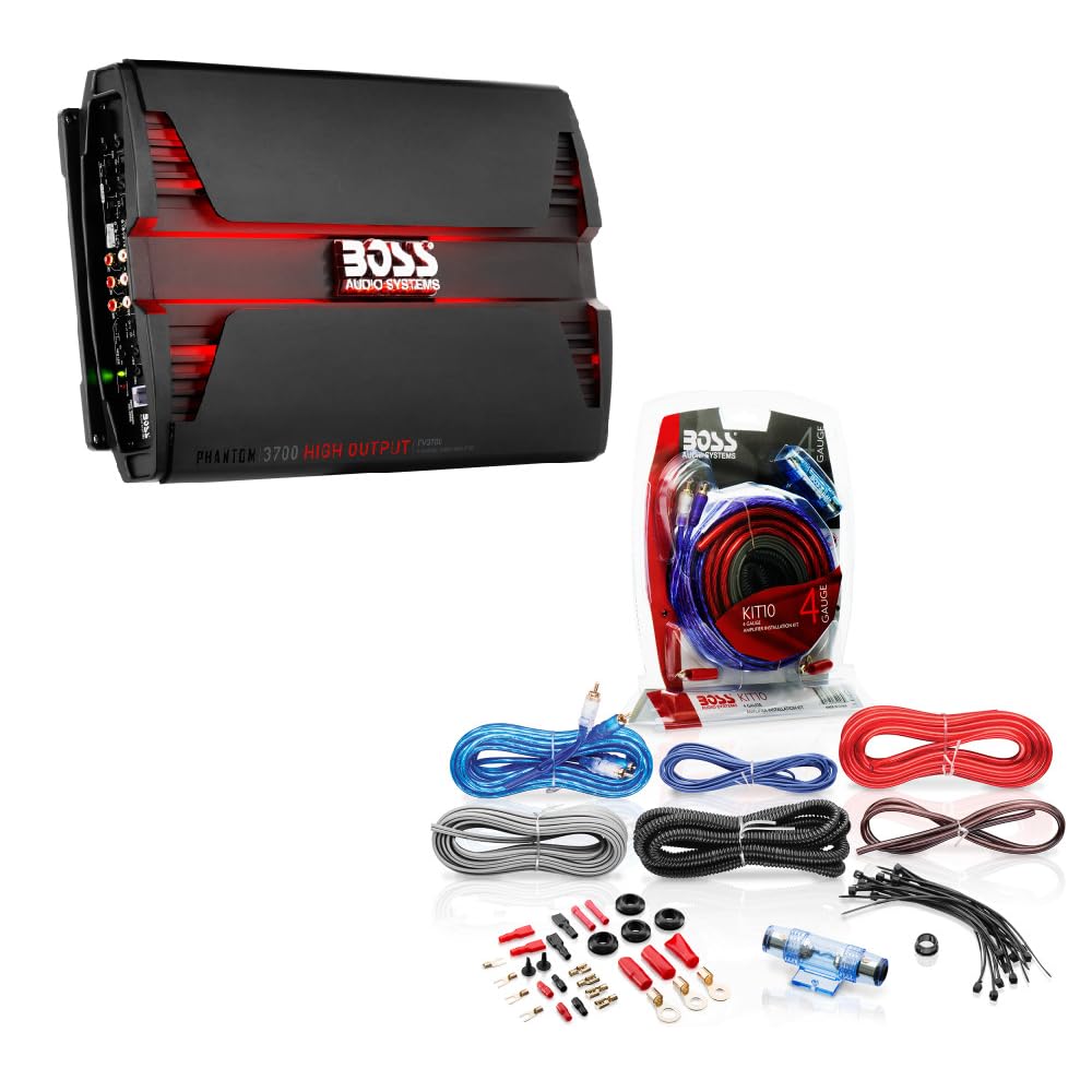 Amazon.com: BOSS Audio Systems 5-Channel Amplifier + Wiring Kit