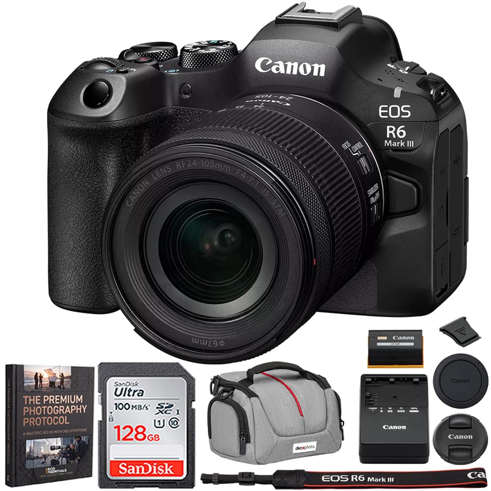 Amazon.com : Canon EOS R6 Mark III Mirrorless Camera with RF24