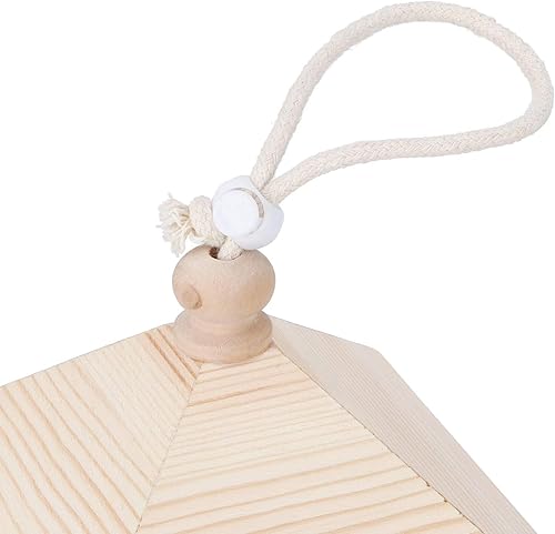 Miniatura 2 de Comederos de pájaros para exteriores comedero de casa de pájaros caja de anidación de pájaros duradera para árbol al aire libre decoración de