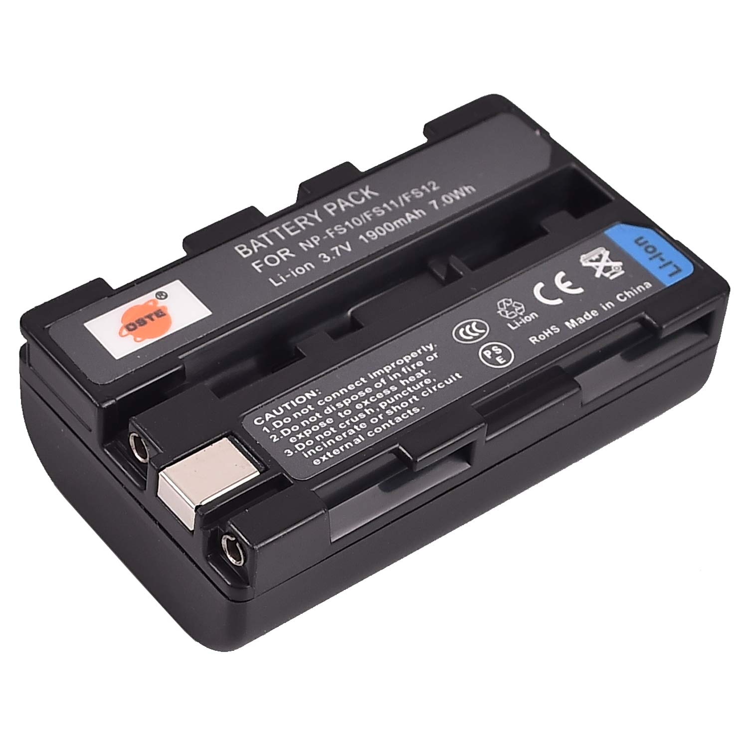 DSTE (2-Pack) Li-Ionen Batterie kompatibel mit Sony NP-FS11 NP-FS10 NP-FS12 DCR-PC1 DCR-PC2 DCR-PC3 DCR-PC4 DCR-PC5 DCR-TRV1VE DSC- F505 DSC-F55 DSC-P1 DSC-P20 DSC-P30 DSC-P50 Kamera