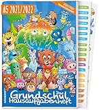 MIT PÄDAGOGEN ENTWICKELT - Ideales A5 Hausaufgabenheft für Grundschüler: Das Konzept für das Lernfreunde Hausaufgabenheft von Häfft wurde zusammen mit Pädagogen kindgerecht entwickelt. Laufzeit: August 2021 - Juli 2022