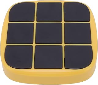 4 in 1 Electronic Puzzle Game Console, Handheld Toe Game with 2 Player Mode & AI Battle, Enhances Memory Cognitive Skills, Compact Travel for Family (Cyan)