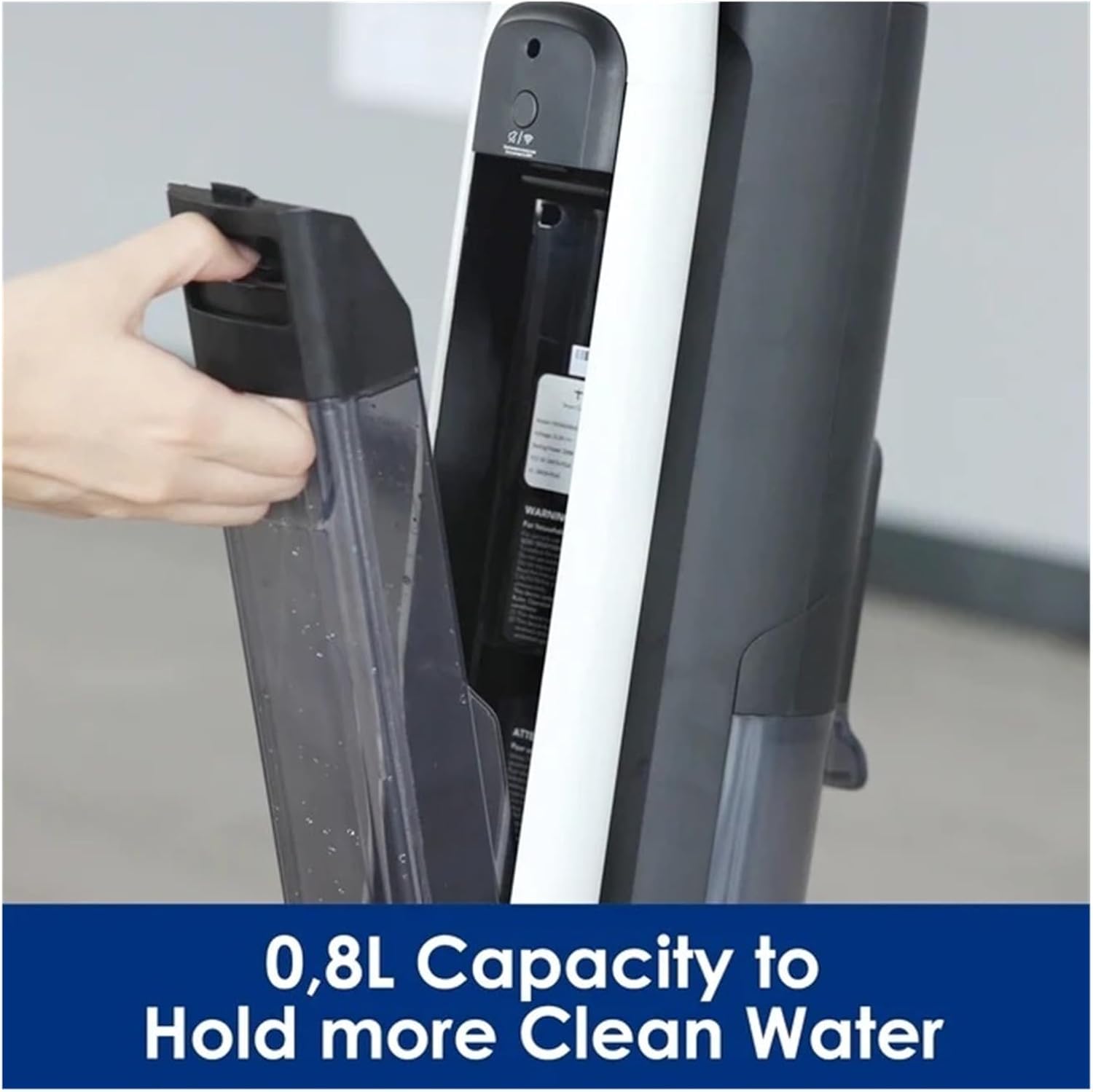 SkLTn Clean Water Tank/Dirty Water Tank Replacement, Compatible with Tineco Floor One S5 / S5 PRO Wet/Dry Vacuum Cleaner Accessories (Color : Clean Water Tank)