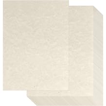 200 Sheets Parchment Paper for Certificates, 8.5" x 11", 90 GSM Vintage Stationery Paper for Resumes & Diplomas, Printer-Friendly Ivory