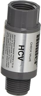 Hunter HCV HC50F50M 1/2-Inch Sprinkler Check Valve - Prevents Low Head Drainage on Uneven Terrain