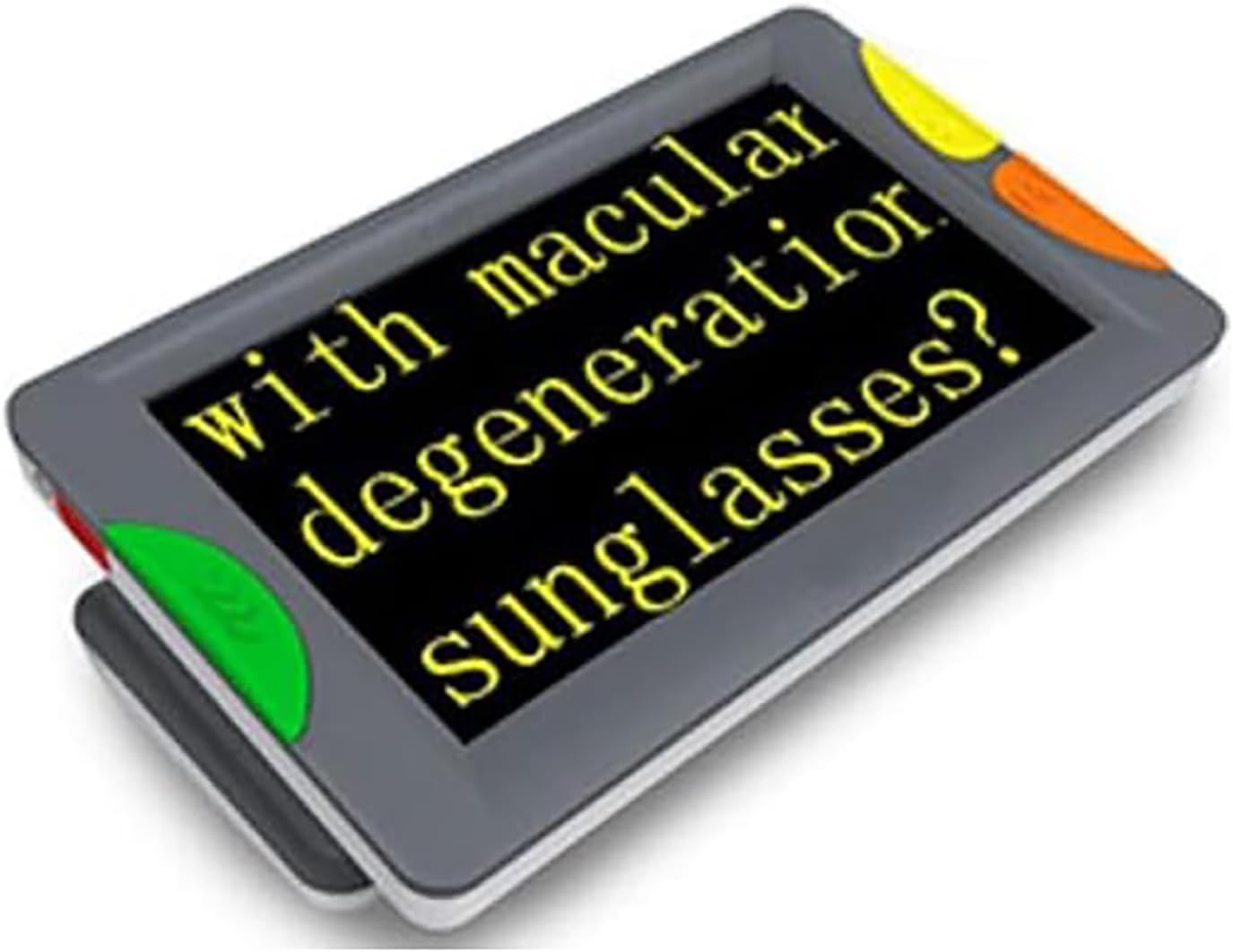 Electronic Reading Aid with 2X-32X Zoom for Enhanced Visibility, Ideal for Low Vision and Visually Impaired Individuals