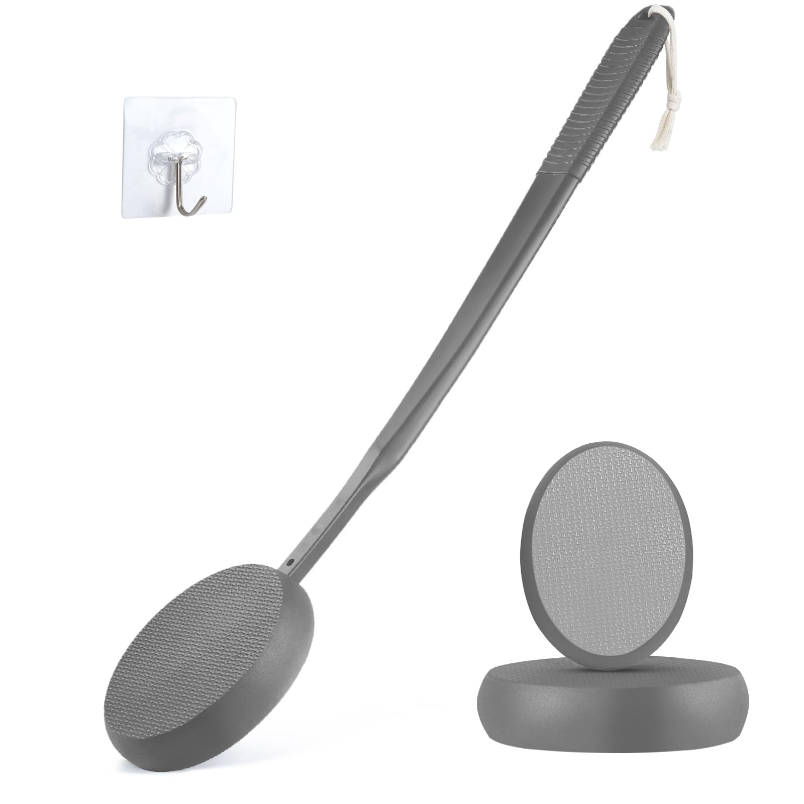 48 cm aplikator balsamu do pleców, długi uchwyt, aplikator balsamu do pleców, aplikator do opalania pleców, aplikator przeciwsłoneczny, dla dzieci, kobiet, mężczyzn, kremowy pędzel dla osób starszych