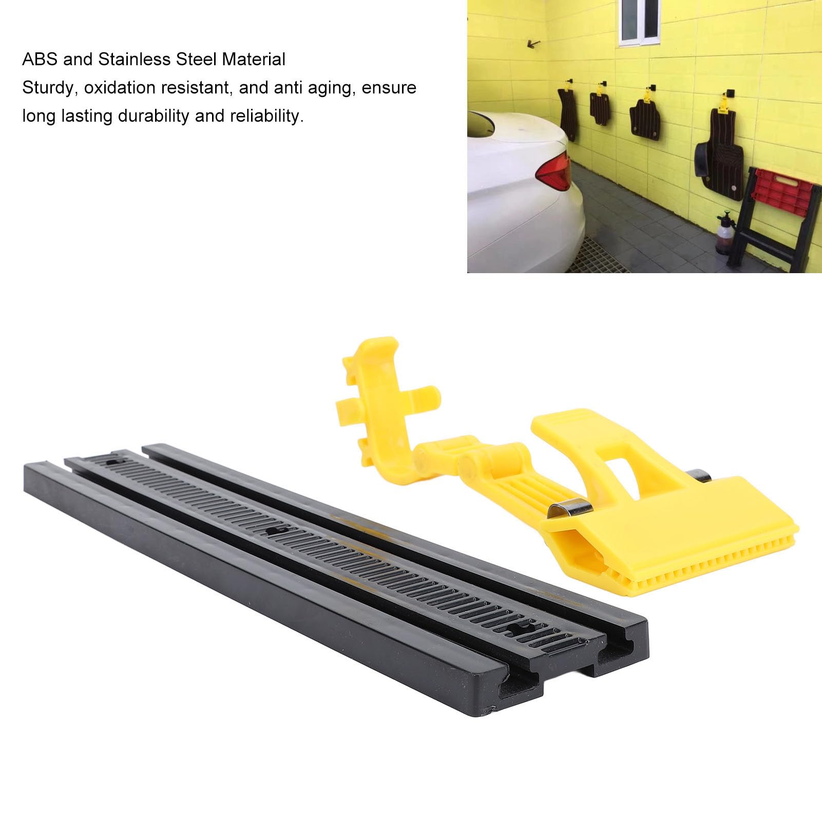 Pinces Pour Tapis De Lavage De Voiture - 4 Pièces En Acier Inoxydable