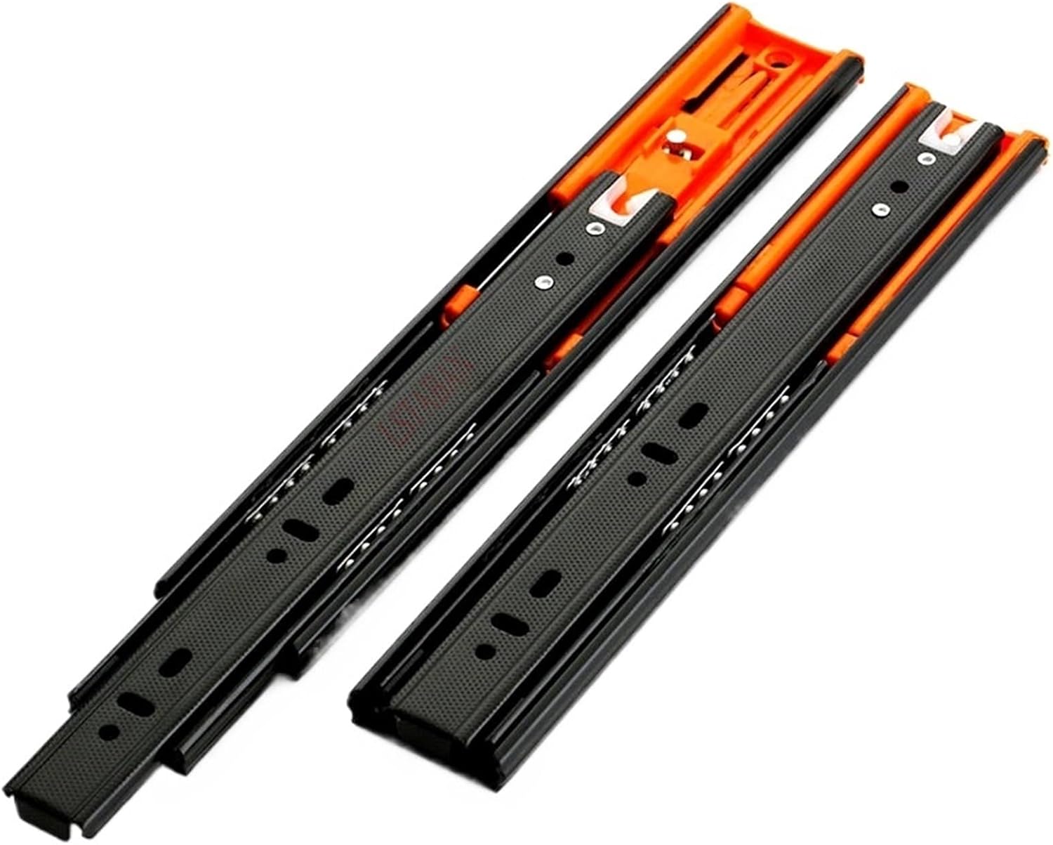 Heavy Duty Drawer Slides Stainless Steel Drawer Slides Three-Section Cabinet Furniture Hardware(Cold-20 Inch-Damping)