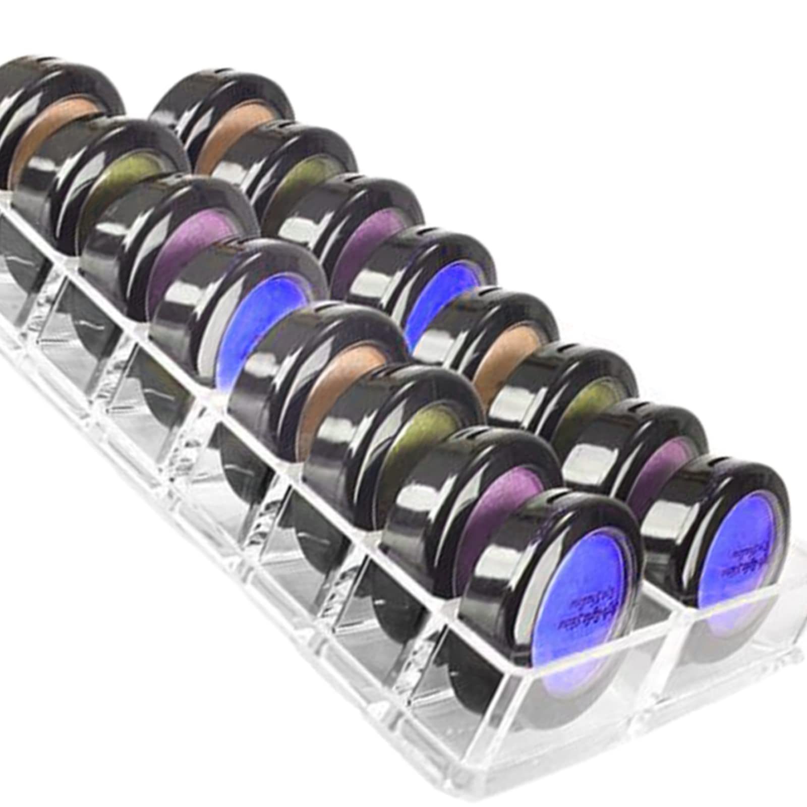 LIFERUN Organisateur De Maquillage Acrylique, Boîte De Rangement Cosmetique Rangement Maquillage Cosmetiques Et Bijoux 4 Parties Detachables Tiroirs Librement Combinables Noir Cadeau Noel 77417218