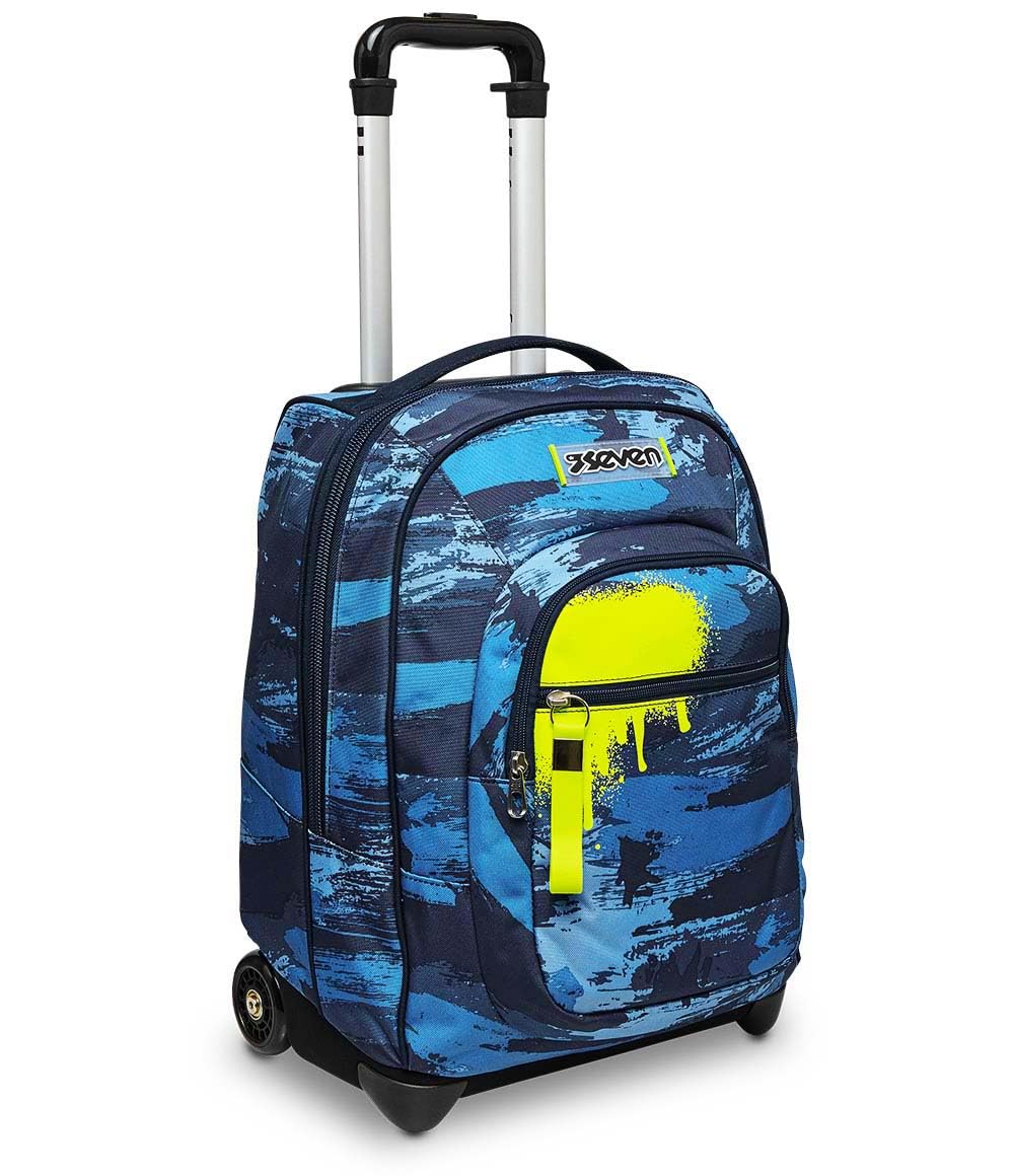 Seven Zaino Trolley, Scuola Elementare, Doppio Uso, Bambino