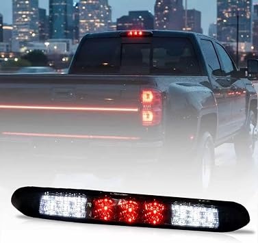 LED 3rd Brake Light for 07-13 Silverado/Sierra High Mount Brake Light Smoke