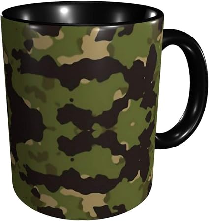 Amazon マグカップ 迷彩柄 カモフラ柄 陶器 コーヒーカップ ティーカップ 耐熱ガラス カフェマグ 食器 かわいい 人気 Coffee Cup プレゼント ハンドル付き おしゃれ 軽量 食器コップ 贈り物 箱入り付き 北欧 セラミック 330ml Qqp カップ マグ ソーサー 通販
