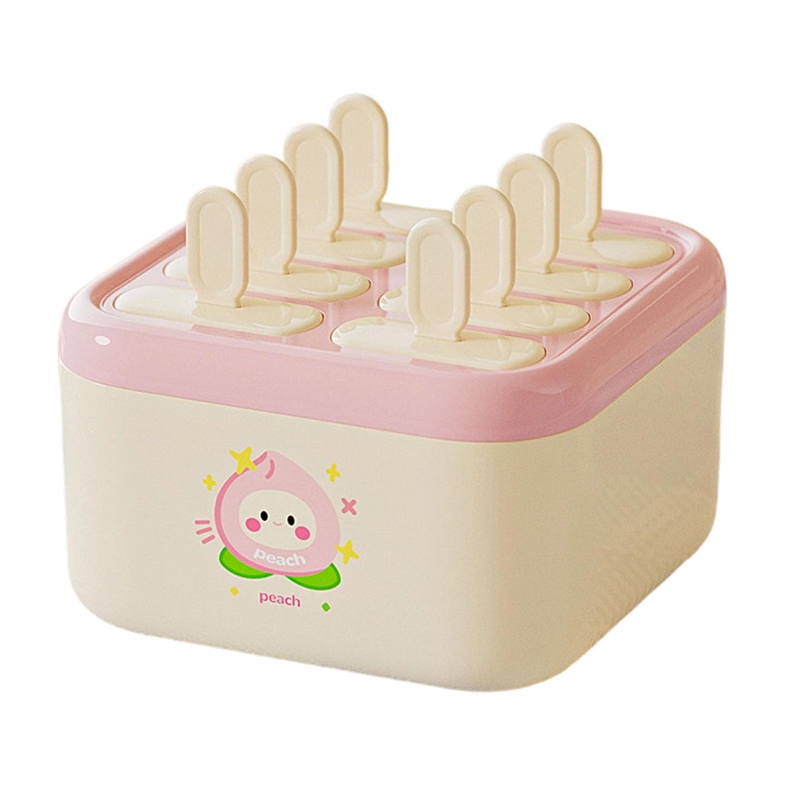 Tsophreniq Creative Dessert Mold with Easy Release for Treats and Chilled Snacks 14.5X14.5X8.6CM PP Cooling Dessert Molds