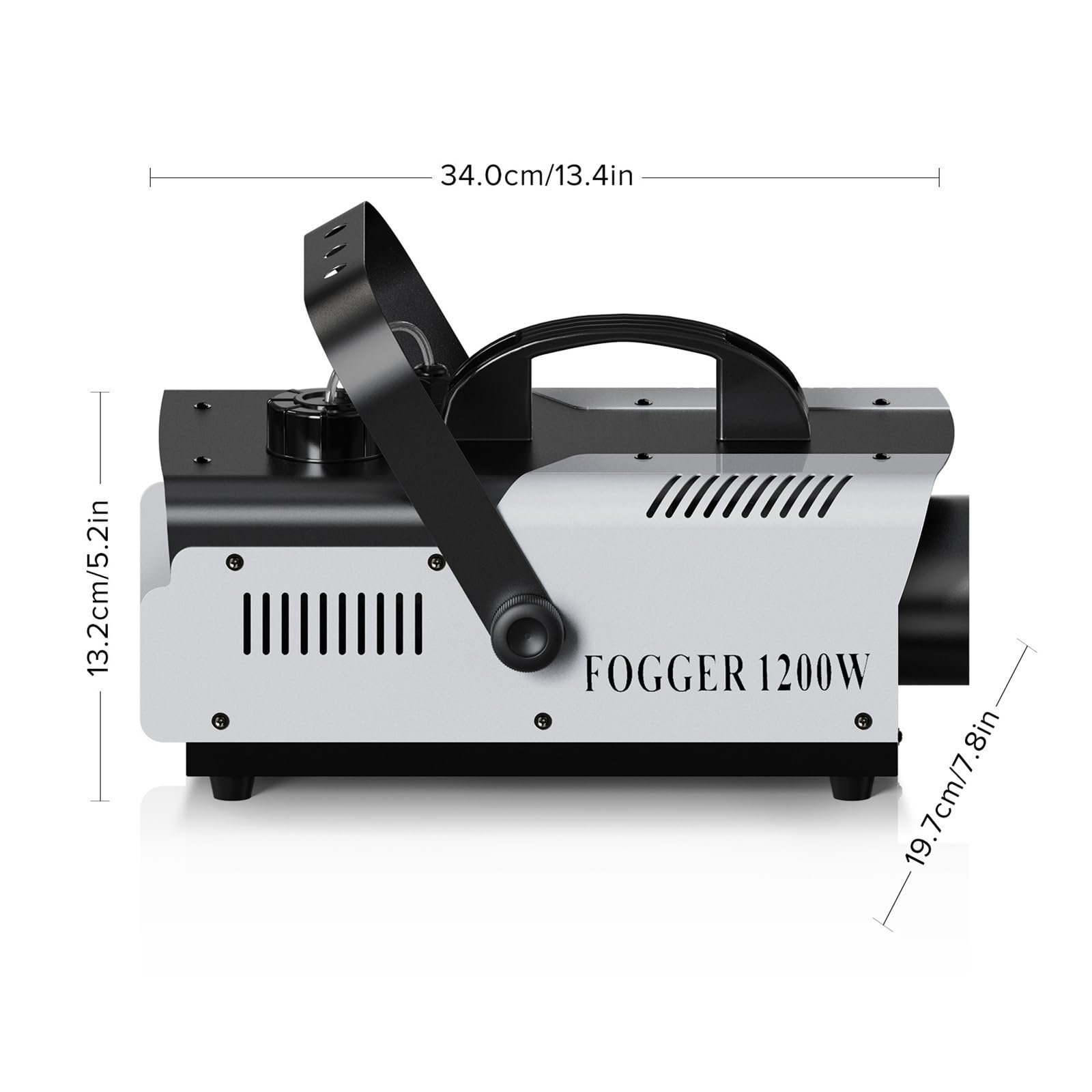 1200W LED RGB DJ Maszyna Do Dymu I Mgły Na Wesele Party Stage Light GęSty Dym