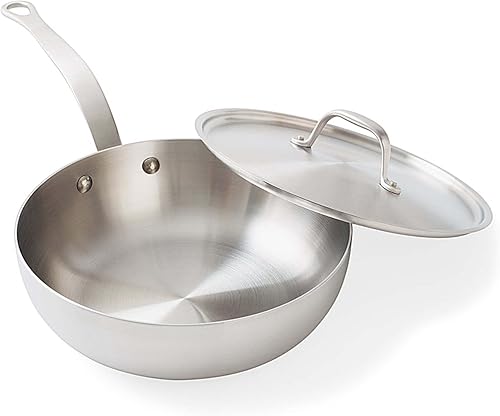 Miniatura 2 de Daniel Boulud Kitchen - Juego de utensilios de cocina de 7 piezas, juego de ollas y sartenes de acero inoxidable de 5 capas de inspiración francesa,