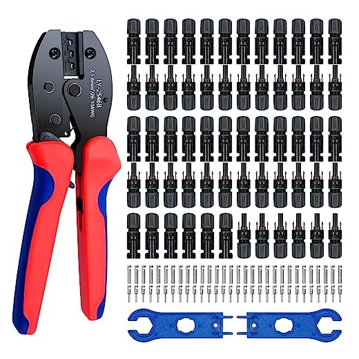 60PCS Solar Panel Connector Tool Kit