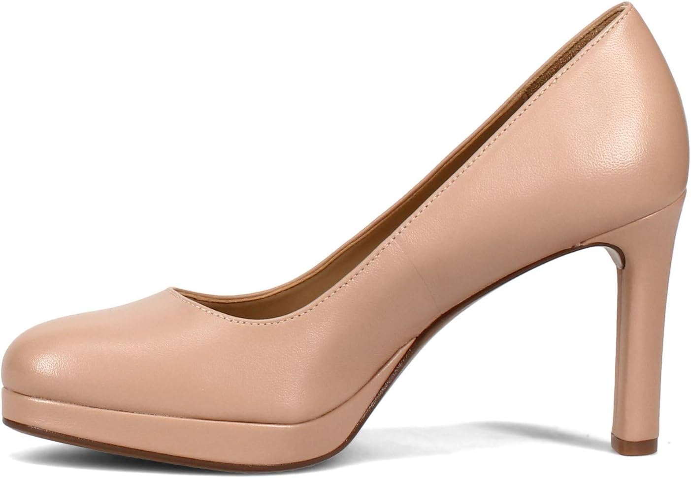 Naturalizer Women Teresa Pumps 7 Narrow Gingersnap Leather