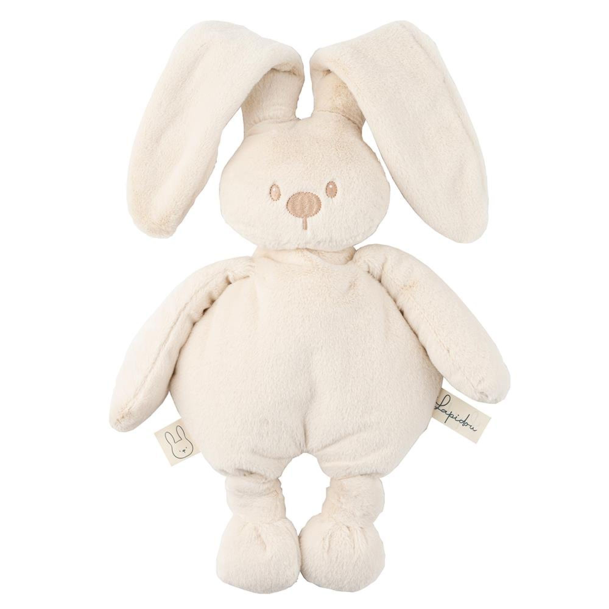 Nattou Lapidou Plush Plush Toy 30cm – Plush Rabbit – Baby Gift – Maternity Gift – Sand