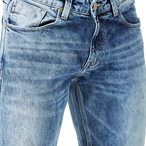 Image of Spykar Men's Skinny Jeans (ECSKN-01AI-41 Light Blue 36)