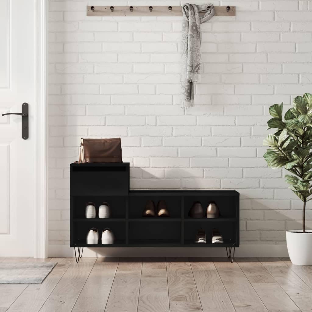 Étagère à chaussures en bois pour un couloir et vestiaire toujours ordonné