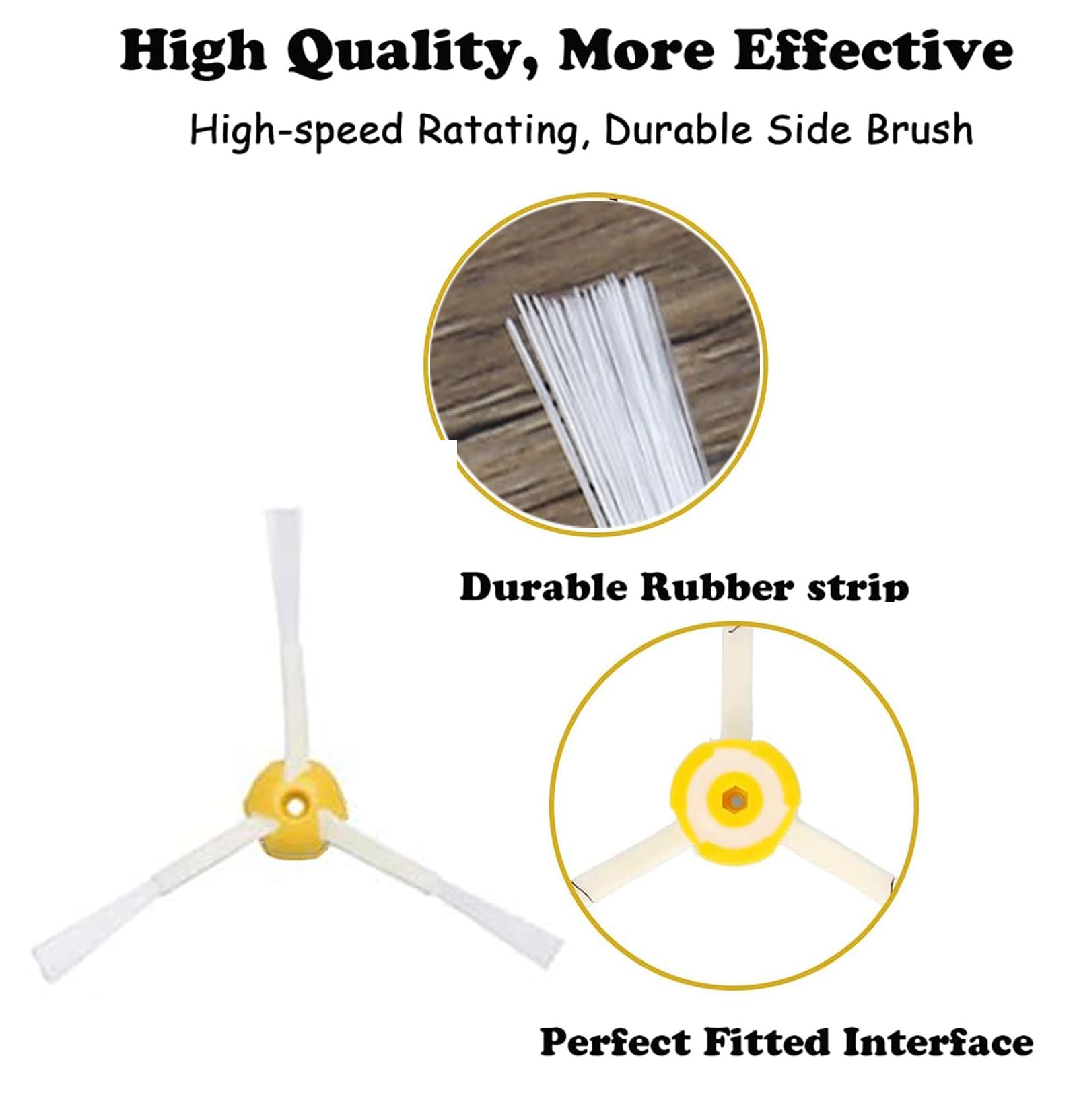 Roomba Side Brush Replacement - 3 Pack -3