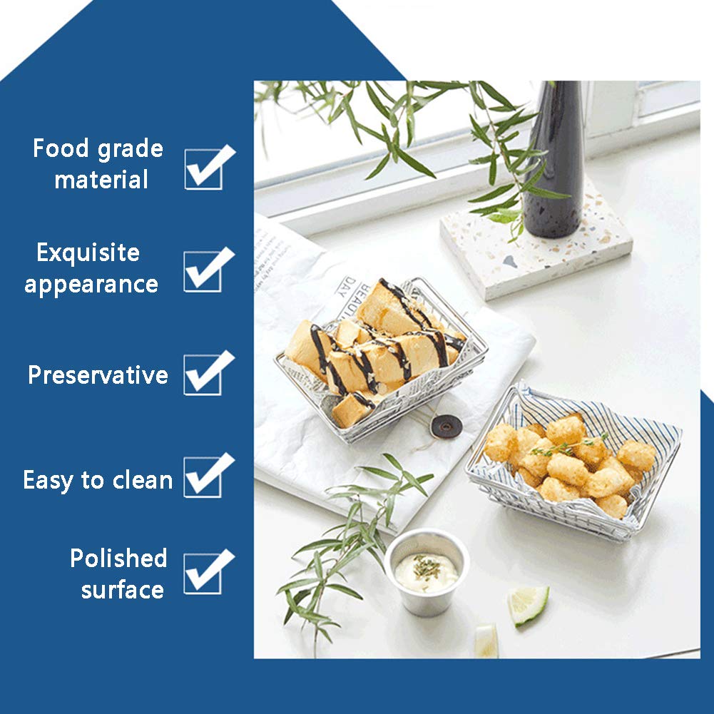 Amazon.co.jp: フライドポテトバスケットスクエアフライヤーバスケット