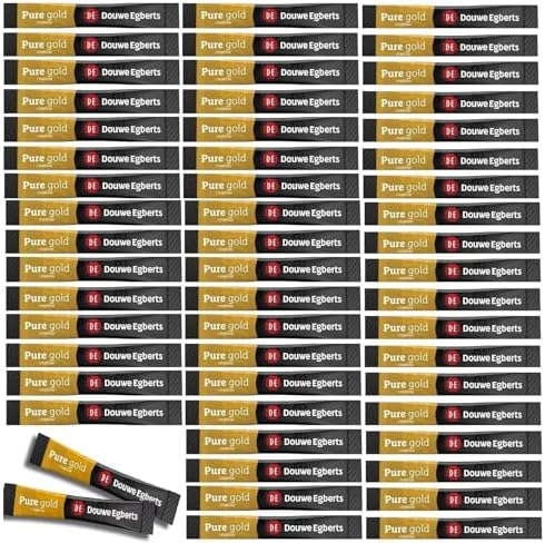 Douwe Egberts Pure Gold Instant Coffee Sticks - 50 x 1.5g Sachets