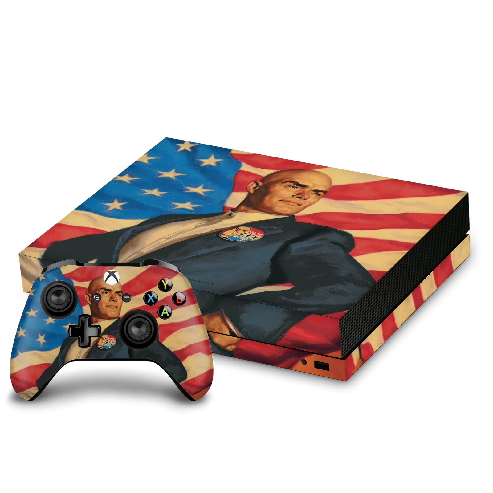Autocollant Xbox One X Superman pour protéger la console des rayures avec un vinyle DC Comics - 7