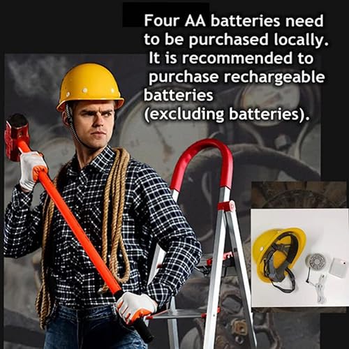 Miniatura 7 de Casco de refrigeración USB con ventilador universal resistente para hombre, casco de seguridad portátil para andamios, construcción comerciantes