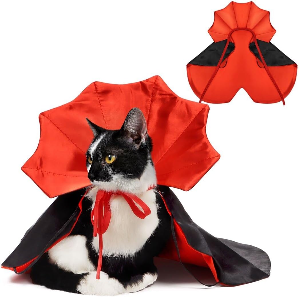 COYLINK Vampire Pet Costume, Dog Cape Costume, Pet