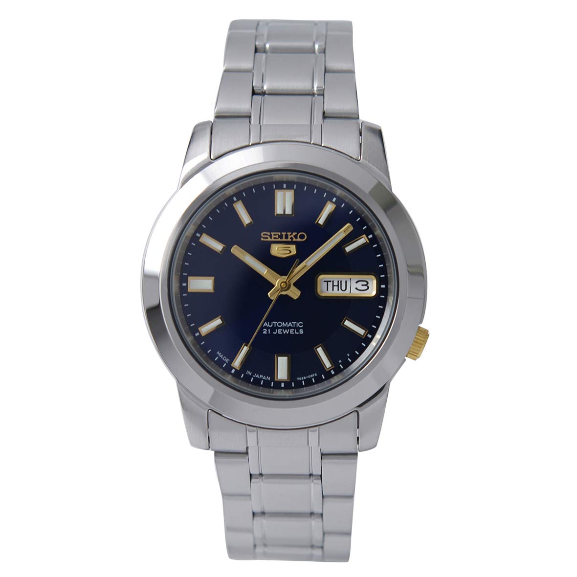 SEIKO 5 Automatic Blue & Gold Dial Gents SNKK11J1