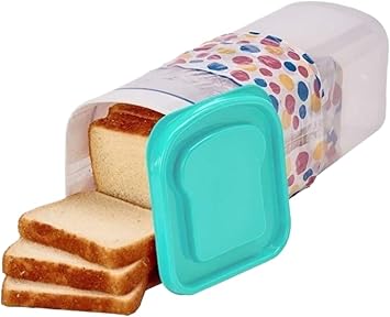 Bread Case Bread Box Bread Storage Bread Box Sandwich Bread Dispenser Bread Storage Container with Lid for Sandwich, Toast, French Fries, Bread Box Green
