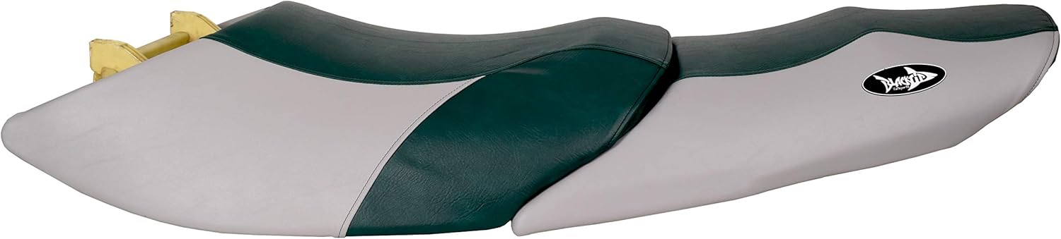 BlackTip Jetsports Premium Seat Cover Compatible with Yamaha 1999-2000 XL 1200 Ltd/2000-2001 XL800 (Dark Green/Gray)