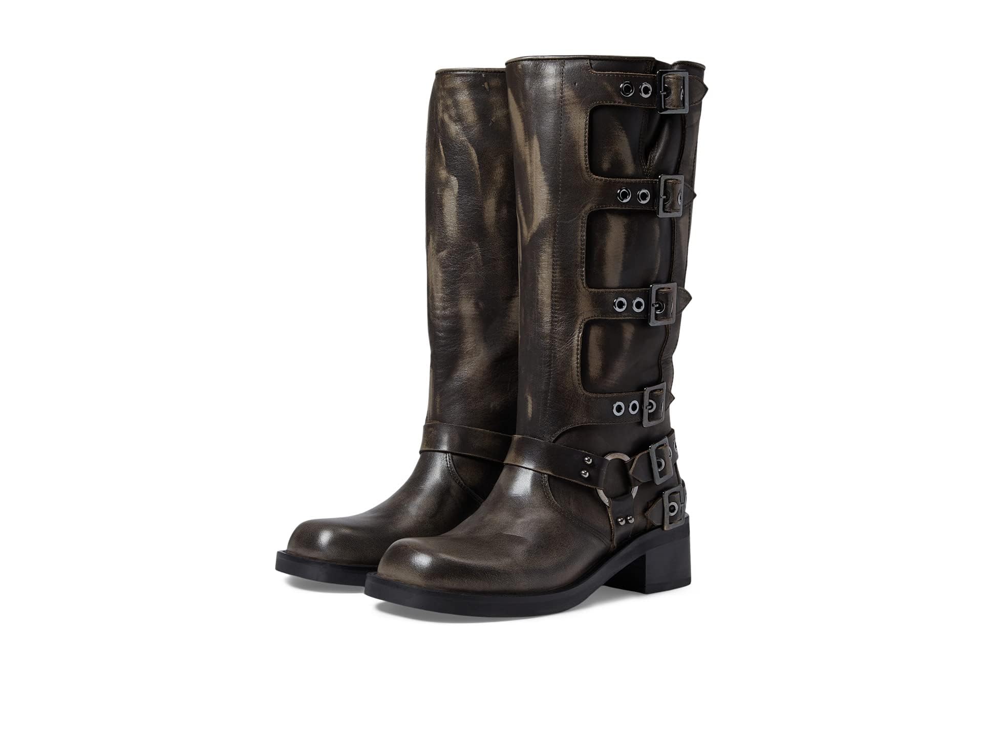 Steve Madden Rocky, Stivali ad Altezza Ginocchio Donna