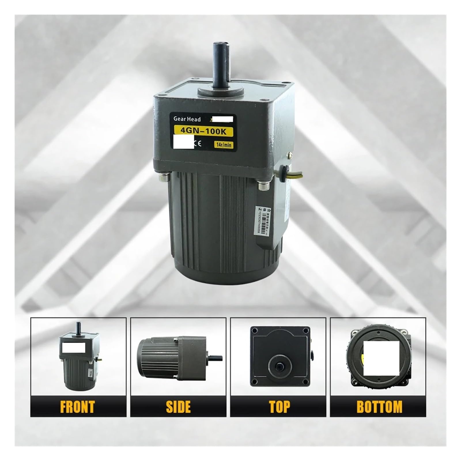 Motor 25 W Wechselstrommotor 220 V 50/60 Hz Einphasen-Asynchronmotor Induktionsmotor Welle 10 mm 8 mm Gleichstrommotor(280RPM)