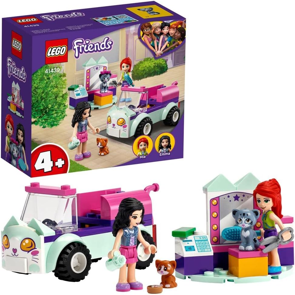 LEGOFriends Cat Grooming Car 41439 Building Kit (60 Pieces)
