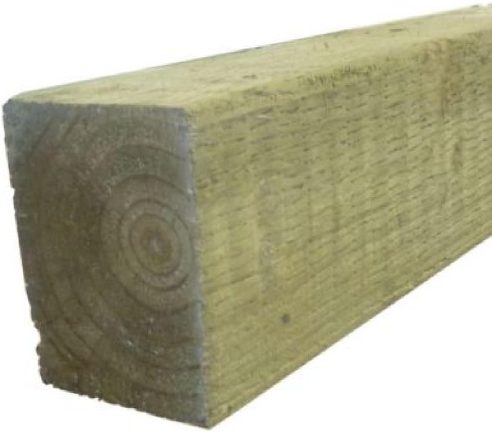 Fence Post 100 x 100 x 2400 Millimetre Treated Timber Post 2.4 Metre Long