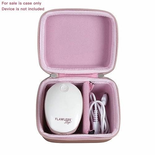 Miniatura 7 de Hermitshell Estuche de viaje para acabado Touch Flawless Legs Removedor de pelo de mujer (rosa)