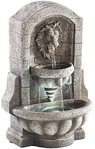 Fontaine D' atmosfera con LED e pompa – Fontana al Leone
