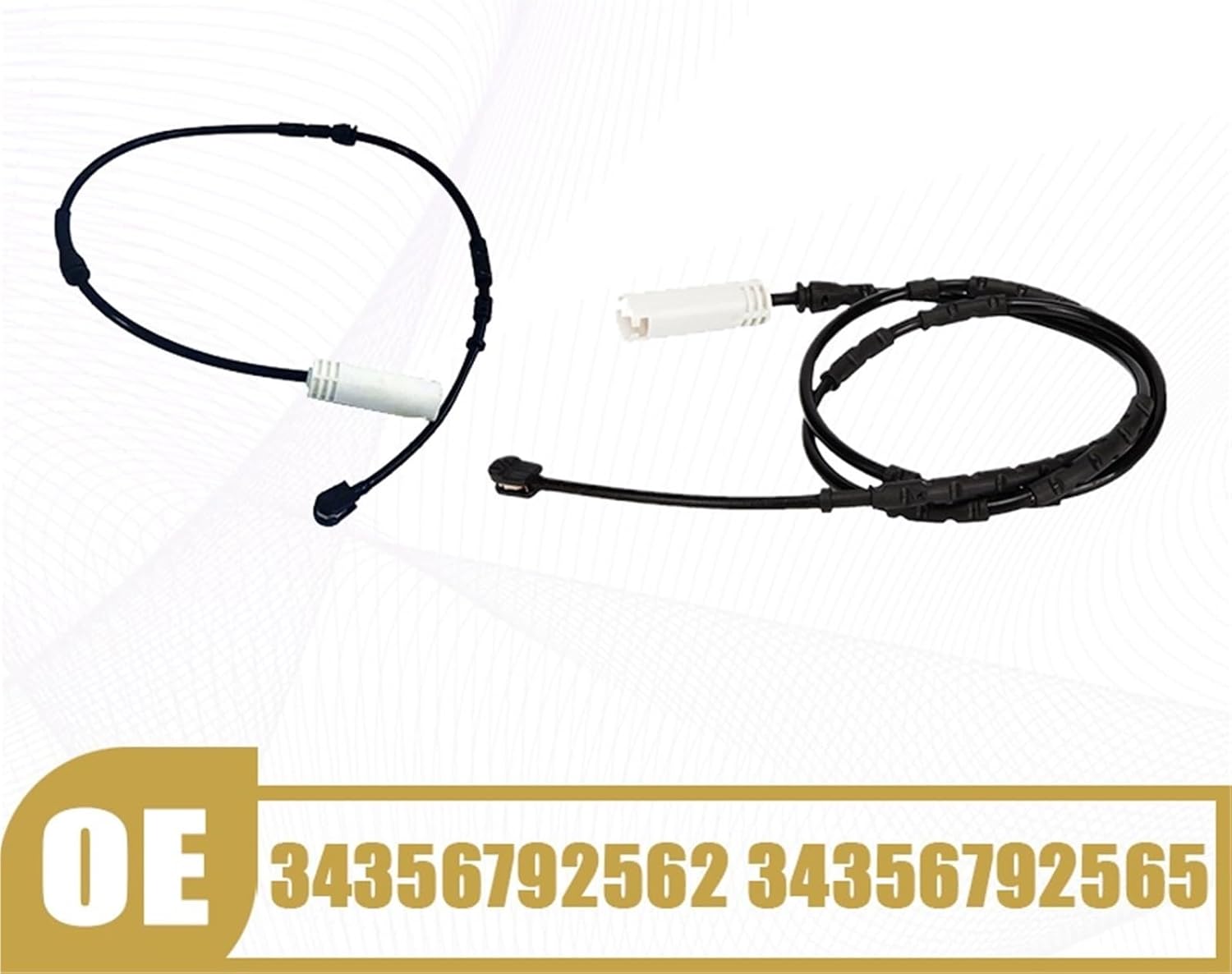 Car Front Rear Axle Brake Pad Wear Sensor 34356792562 34356792565 for BMW X1 E84 SDrive18i Replacement Parts Wear Sensor