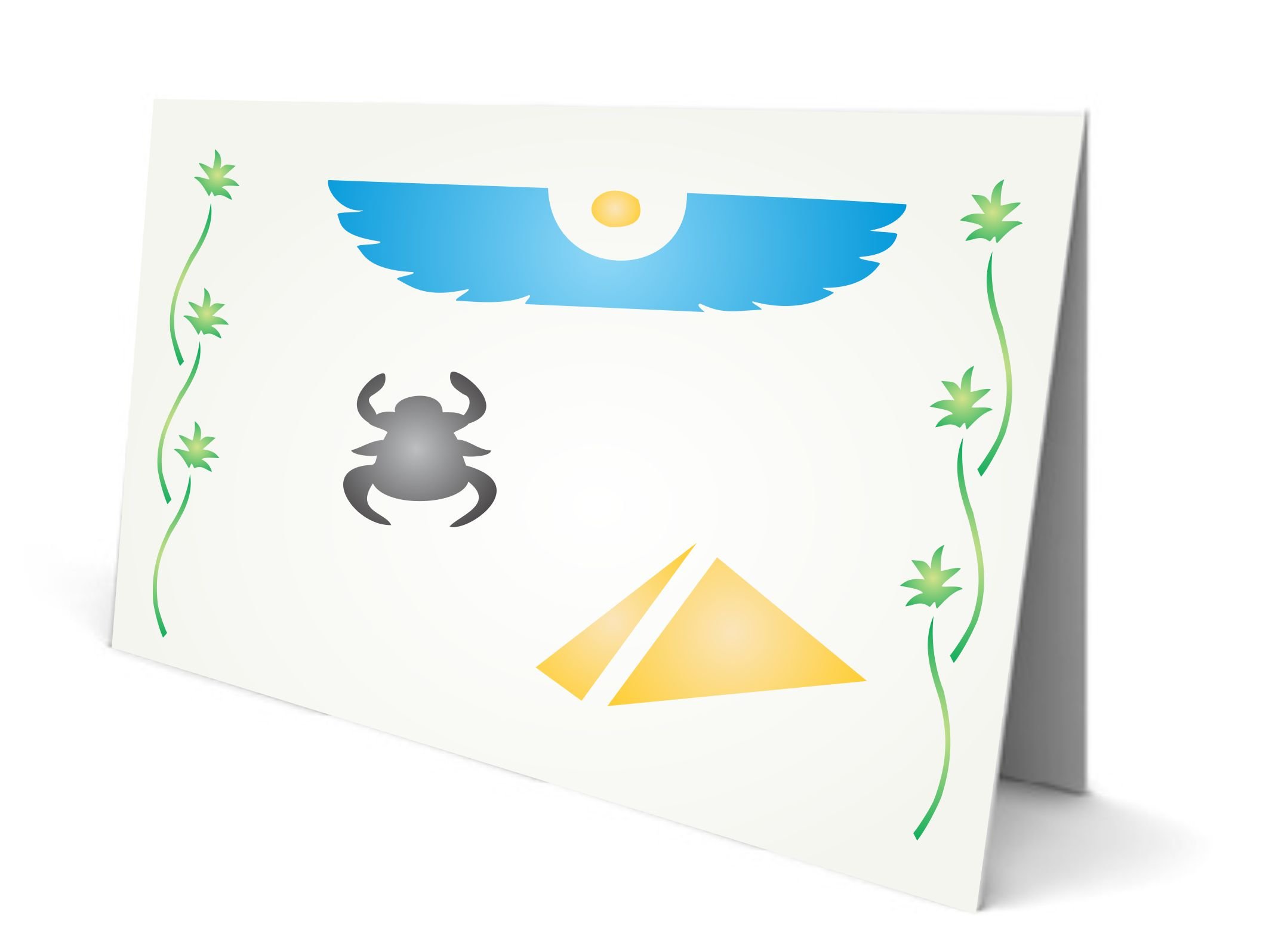 Buy Egyptian Stencil 8 x 10cm (S) Reusable Ancient Egypt