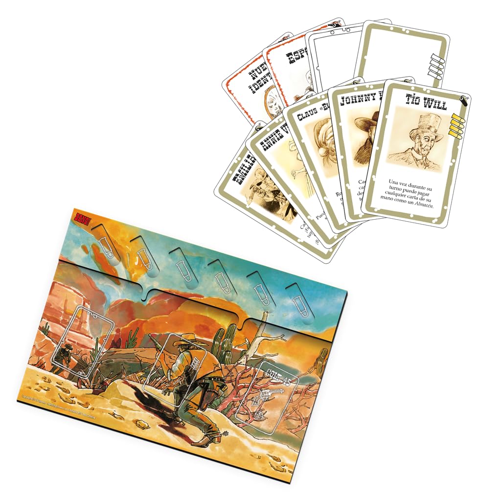 dV Giochi Bang Caja de Dinamita, Colección Completa del Juego Bang, A Partir de 8 Años, De 4 a 7 Jugadores, 40 Minutos por Partida, Español